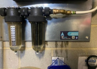 installation filtration eau de pluie